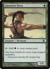 Llanowar Elves card image