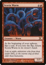 Scoria Wurm card image