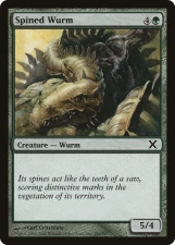 Spined Wurm card image