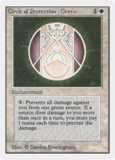 Circle of Protection: Green card image