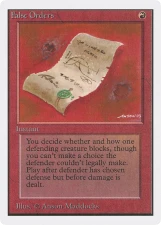 False Orders card image