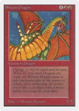 Shivan Dragon card image