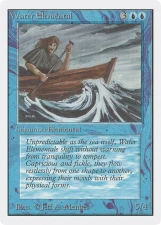Water Elemental card image