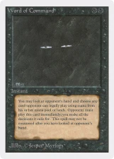 Word of Command card image