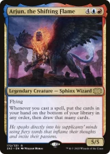 Arjun, the Shifting Flame card image