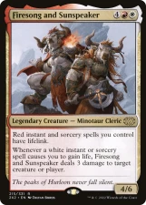 Firesong and Sunspeaker card image