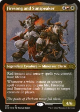 Firesong and Sunspeaker card image