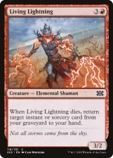 Living Lightning card image