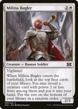 Militia Bugler card image