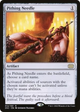 Pithing Needle card image