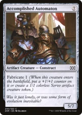 Accomplished Automaton card image