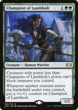 Champion of Lambholt card image