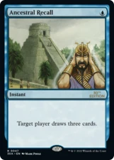 Ancestral Recall card image