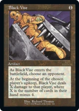 Black Vise card image
