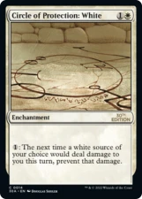 Circle of Protection: White card image