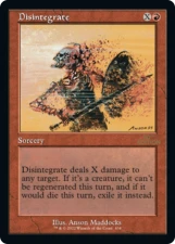 Disintegrate card image
