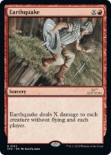 Earthquake card image
