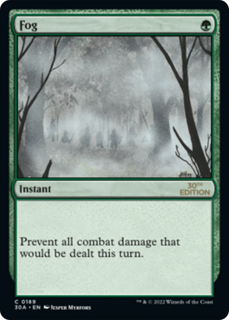 Fog Magic: The Gathering card image