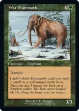 War Mammoth card image