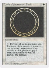 Circle of Protection: Black card image