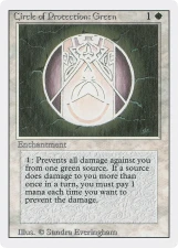 Circle of Protection: Green card image