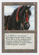 Ebony Horse card image