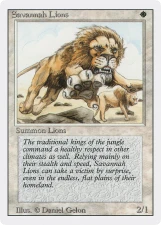 Savannah Lions card image