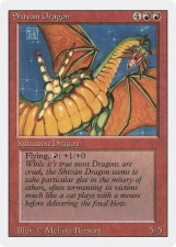 Shivan Dragon card image