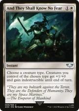And They Shall Know No Fear card image