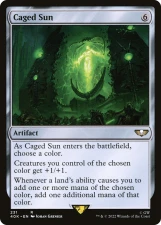 Caged Sun card image