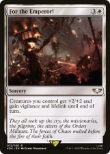For the Emperor! card image