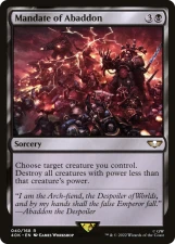 Mandate of Abaddon card image