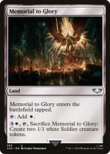 Memorial to Glory card image