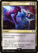 Mortify card image