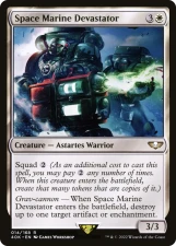 Space Marine Devastator card image