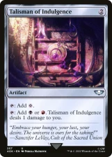 Talisman of Indulgence card image