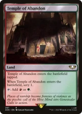Temple of Abandon card image