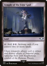 Temple of the False God card image