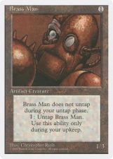 Brass Man card image