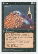 Greed card image