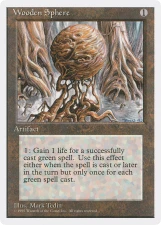 Wooden Sphere card image