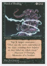 Word of Binding card image