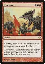 Granulate card image