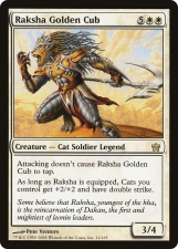 Raksha Golden Cub card image
