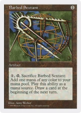 Barbed Sextant card image