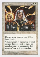 Justice card image