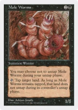 Mole Worms card image
