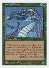 Scaled Wurm card image