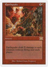 Earthquake card image