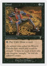 Greed card image